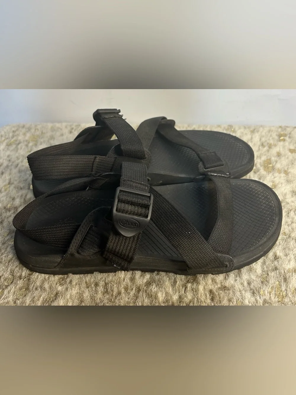 Chaco Black Sandals Mens Size 9